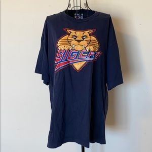 big cat reebok vintage tshirt